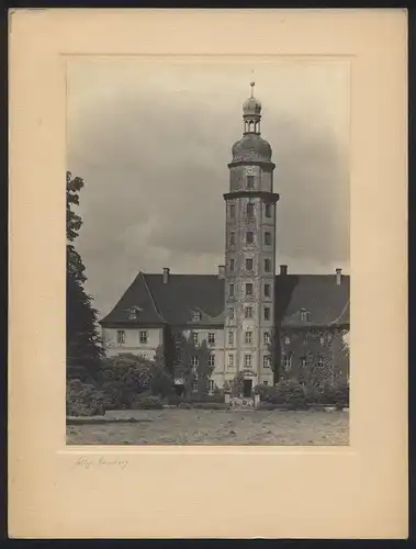 Fotografie unbekannter Fotograf, Ansicht Bad Schmiedeberg, Schloss Reinharz