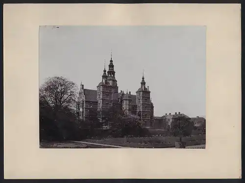 Fotografie unbekannter Fotograf, Ansicht Kopenhagen, Schloss Rosenborg