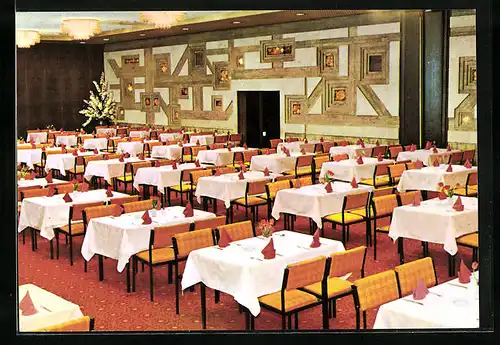 AK Rostock-Warnemünde, Bernsteinsaal des Hotels Neptun