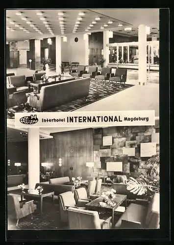 AK Magdeburg, Interhotel International, Innenansichten