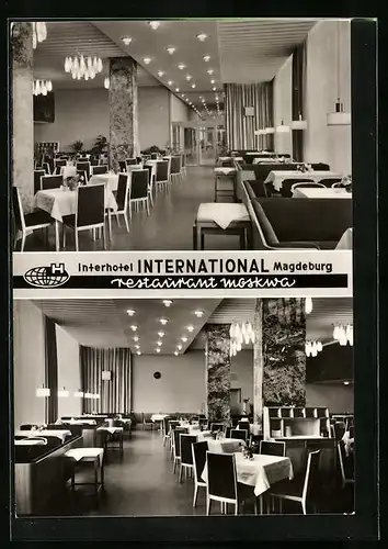 AK Magdeburg, Interhotel International, Restaurant Moskwa