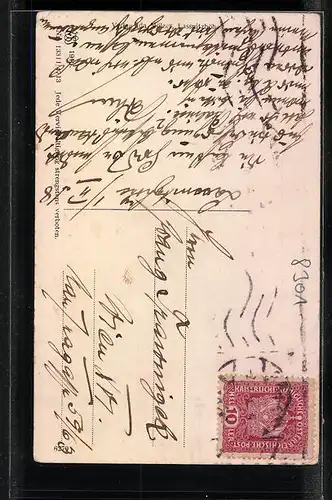 AK Lassnitzhöhe, Weg vor der Heilanstalt