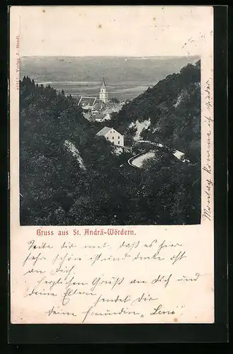 AK St. Andrä-Wördern, Ort mit Kirche