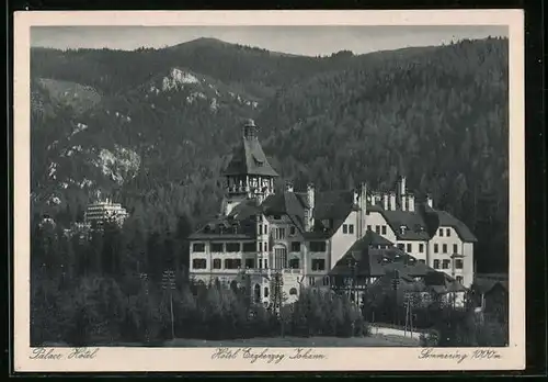 AK Semmering, Palace Hotel, Hotel Erzherzog Johann