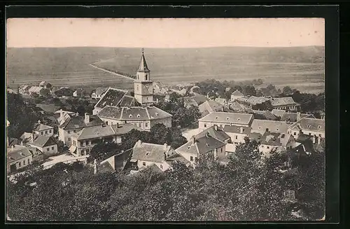 AK St. Andrä, Ortsansicht mit Kirche