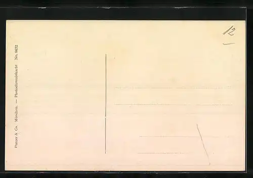 AK Millstatt am See, Ortsansicht vom Hang aus