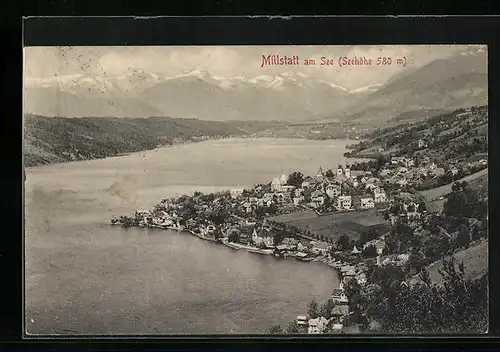AK Millstatt am See, Totalansicht