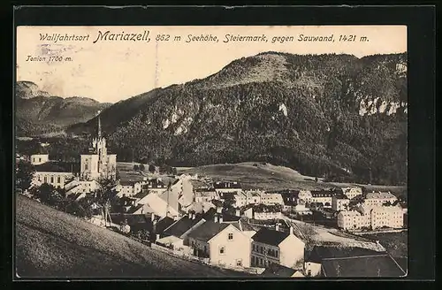 AK Mariazell, Wallfahrtsort, Sauwand