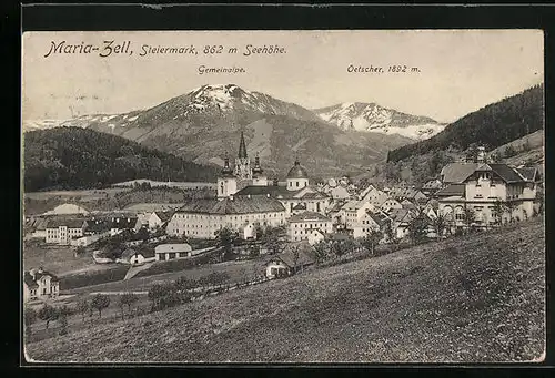 AK Maria-Zell, Wallfahrtsort, Gemeinalpe, Oetscher