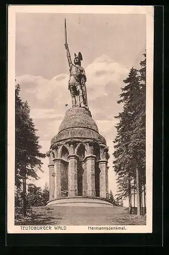 AK Hermannsdenkmal im Teutoburger Wald