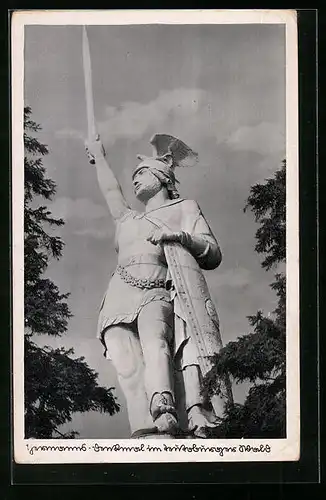 AK Hermanns-Denkmal im Teutoburger Wald
