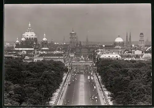 AK Berlin, Blick von der Siegessäule