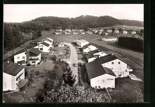 AK Bad Dürrheim /Schwarzwald, Kurviertel aus der Vogelschau