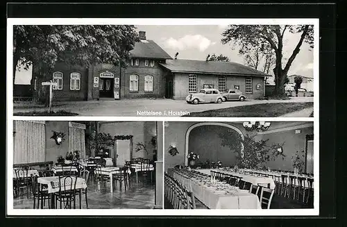 AK Nettelsee i. Holst., Gasthaus zum Beeksberg