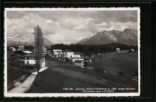 AK Nova Ponente, Particolare verso Latemar
