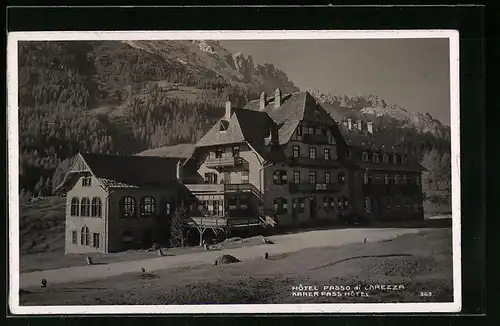 AK Karerpass, Hotel Passo di Carezza