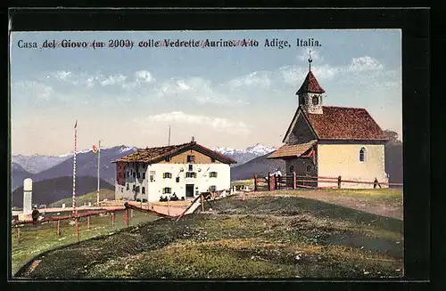 AK Passo del Giovo, Casa del Giovo colle Vedrette Aurine