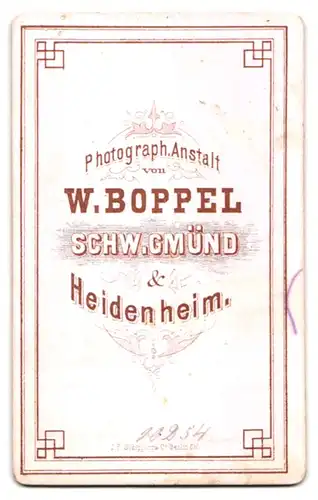 Fotografie W. Boppel, Heidenheim a. Br., Portrait dunkelhaarige Schönheit in prachtvoller Bluse