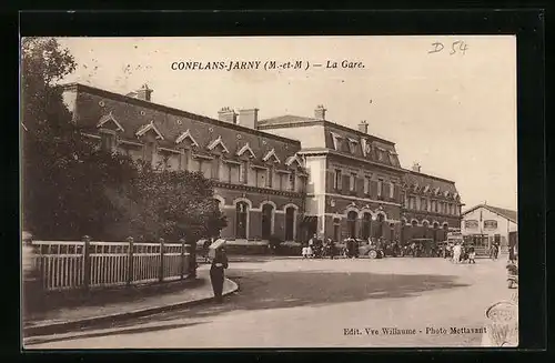 AK Conflans-Jarny, La Gare, Bahnhof