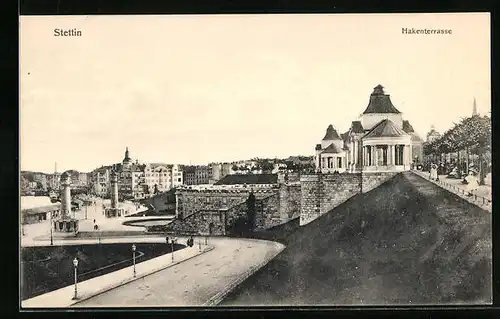 AK Stettin, Hakenterrasse