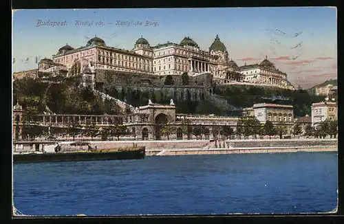 AK Budapest, Königliche Burg