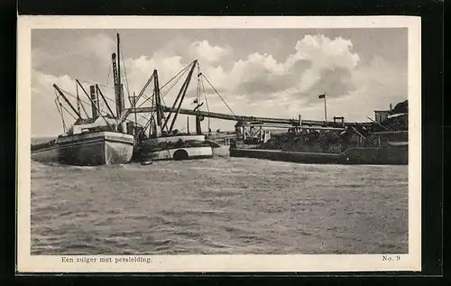 AK Zuiderzeewerken, Een zuiger met persleiding