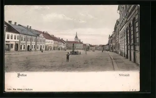 AK Horice, Namesti, Marktplatz
