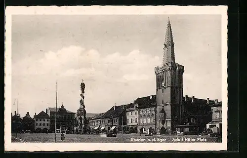 AK Kaaden a. d. Eger, Platz