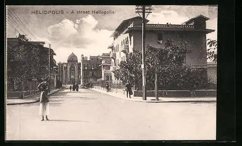 AK Heliopolis, A street, Strassenpartie
