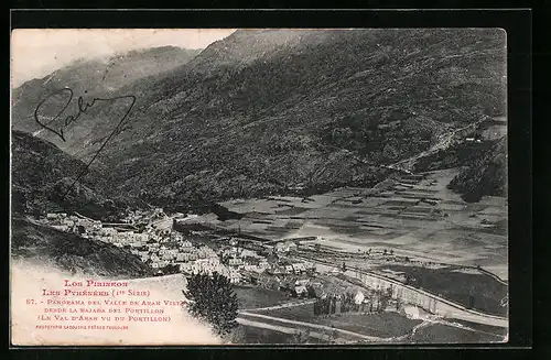 AK Val d’Aran, Panorama del Valle de Aran Vista des de la Bajada del Portillon