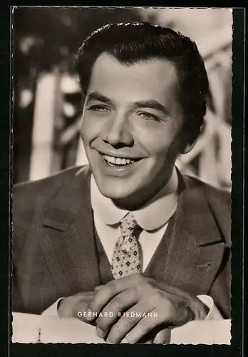 AK Schauspieler Gerhard Riedmann in dem Film Der Czardas-König