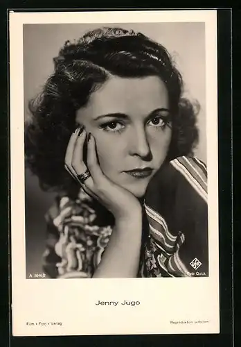 AK Schauspielerin Jenny Jugo im Kostüm einer Filmrolle
