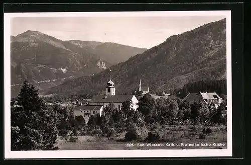 AK Bad Wiessee, Kath. und Protestantische Kirche