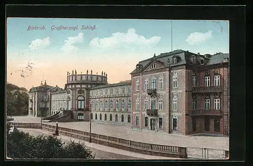 AK Biebrich, Grossherzogl. Schloss