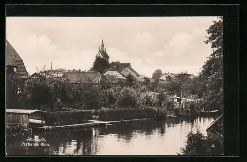 AK Altruppin, Partie am Rhin