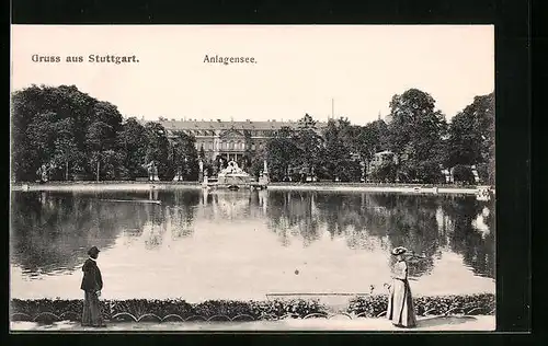 AK Stuttgart, Partie am Anlagensee