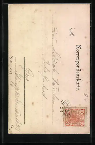 AK Mann in Tracht sitzt am Tisch und spielt auf einer Zither