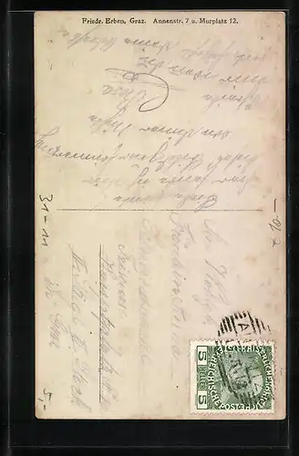 AK Frau im Trachtenkleid spielt auf einer Zither