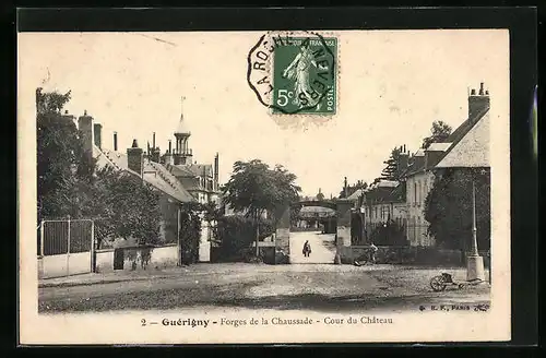 AK Guérigny, Forges de la Chaussade, Cour du Chateau