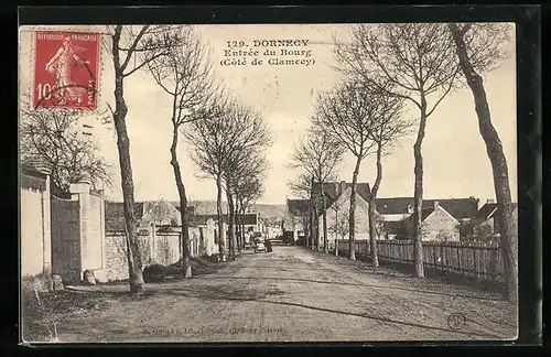 AK Dornecy, Entrée du Bourg, Coté de Clamecy