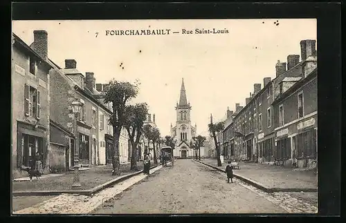 AK Fourchambault, Rue Saint-Louis