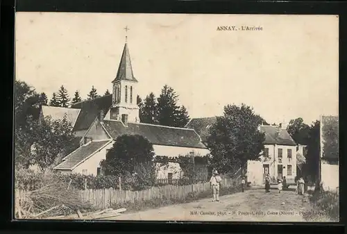 AK Annay, l'Arrivée