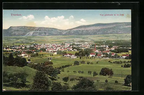 AK Yverdon, Vue générale et le Jura