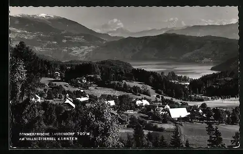 AK Laubendorf am Millstättersee, Teilansicht