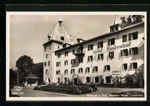 AK Millstatt a. See, Hotel Lindenhof