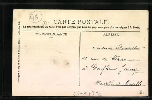 AK Noisy-le-Sec, La Gare, Bahnhof