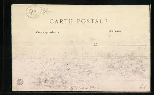 AK Noisy-le-Sec, La Gare, Bahnhof