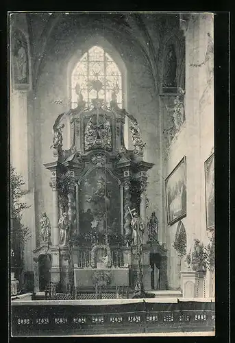 AK Panschwitz-Kuckau, Klosterkirche St. Marienstern, Hochaltar
