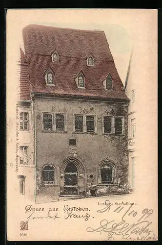 AK Eisleben, Luthers Sterbehaus