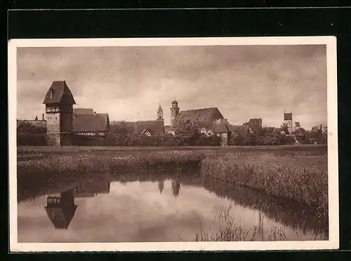 AK Ganzsache WHW Winterhilfswerk, Dinkelsbühl, Ortsansicht